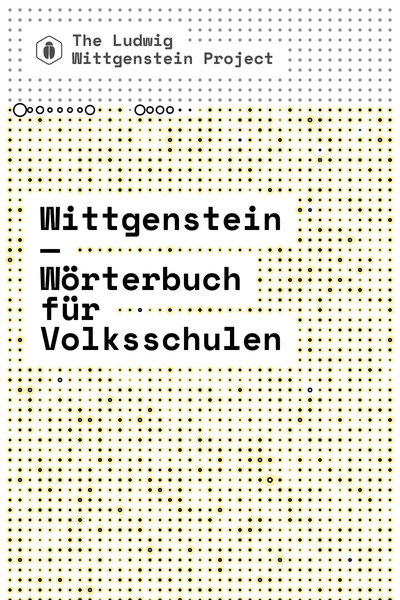 Wörterbuch für Volksschulen cover