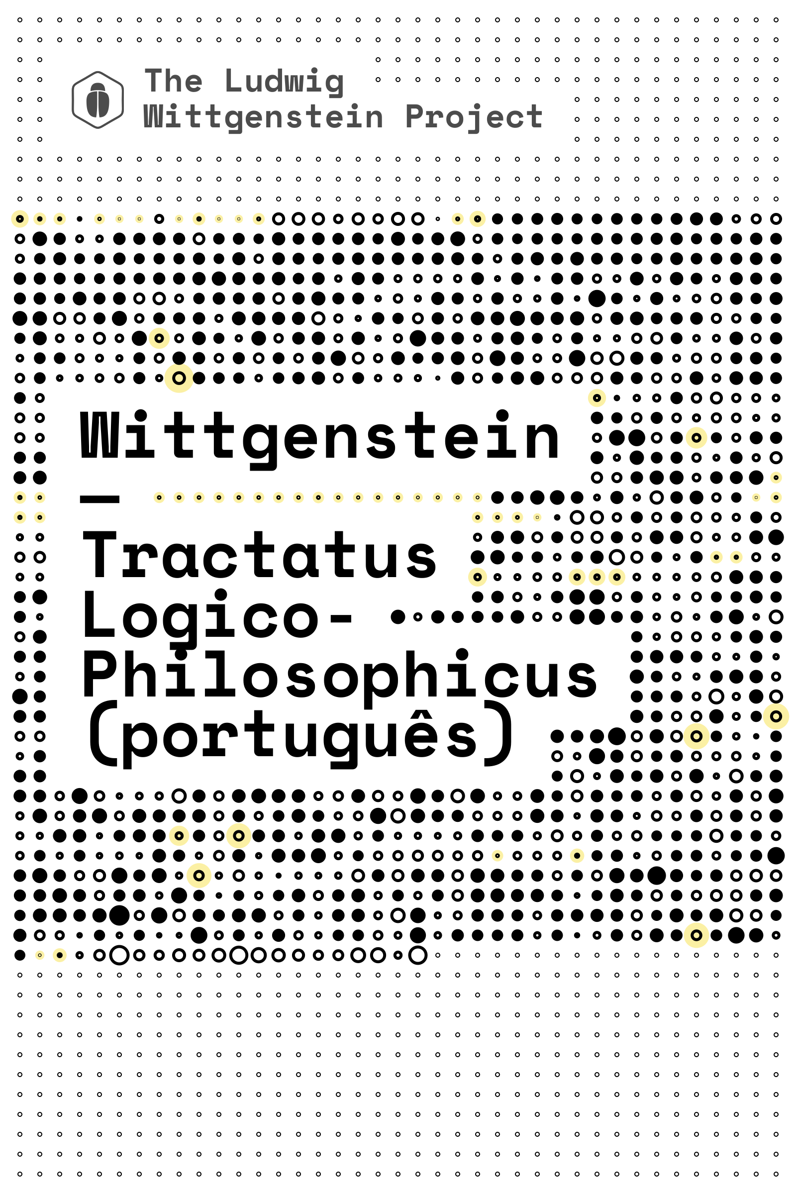 Tractatus Logico-Philosophicus (português) cover